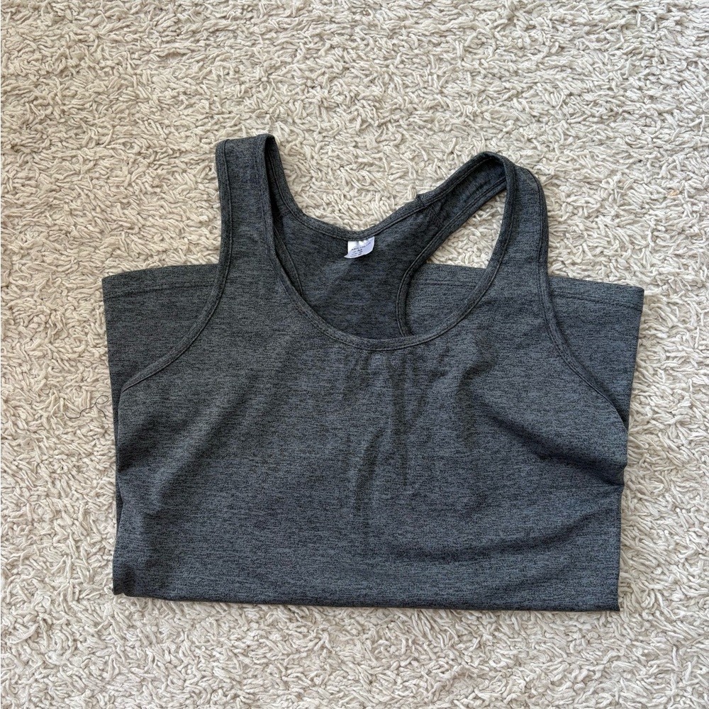 SHEIN Charcoal Tank Top